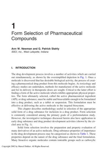 Handbook Of Pharmaceutical Analysis Lena Ohannesian Antony J Streeter