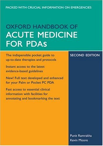 Oxford Handbook Of Acute Medicine 2nd Edition Punit Ramrakha