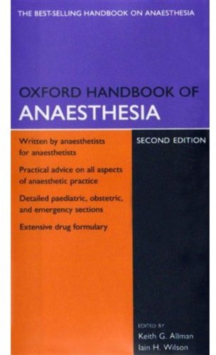Oxford Handbook Of Anaesthesia 2nd Keith Allman Iain Wilson