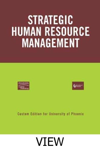 Strategic Human Resource Management Charles R Greer