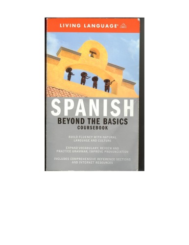 Living Language Spanish Beyond The Basics Cours