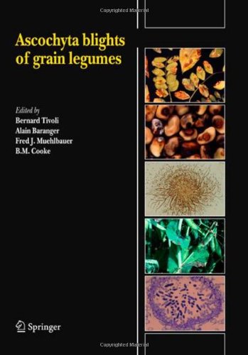 Ascochyta Blights Of Grain Legumes 1st Edition Bernard Tivoli