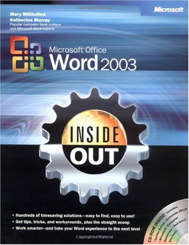 Microsoft Office Word 2003 Inside Out Mary Millhollon Katherine Murray