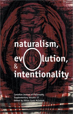 Naturalism Evolution And Intentionality Jillian Scott Mcintosh