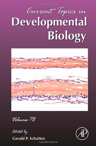 Current Topics In Developmental Biology Vol 78 1st Gerald P Schatten Ed