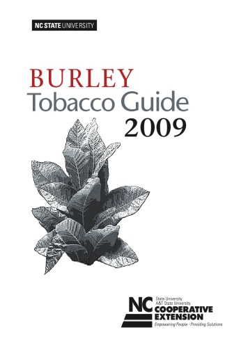 Burley Tobacco Guide 2009 Nc State University
