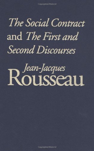 The Social Contract And The First And Second Discourses Jeanjacques Rousseau