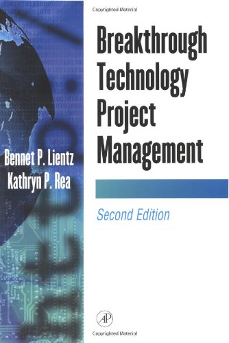 Breakthrough Technology Project Management 2nd Ed Bennet P Lientz