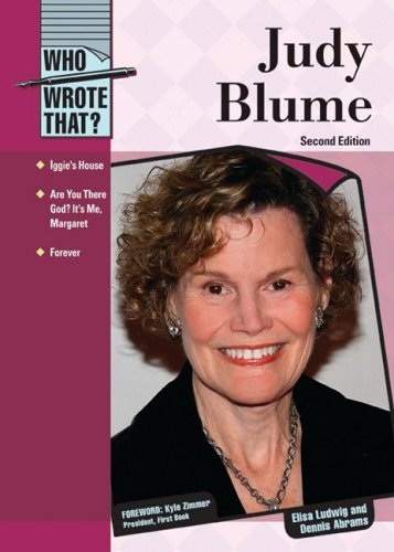 Judy Blume 2nd Ed Elisa Ludwig Dennis Abrams Kyle Zimmer