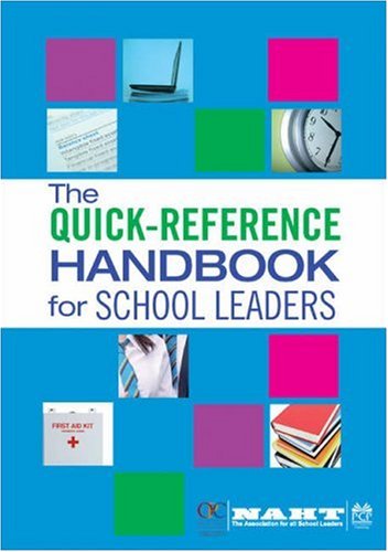 The Quickreference Handbook For School Leaders National Association Of Head Teachers