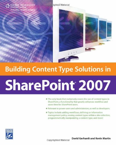 Building Content Type Solutions In Sharepoint 2007 1st Ed David Gerhardt