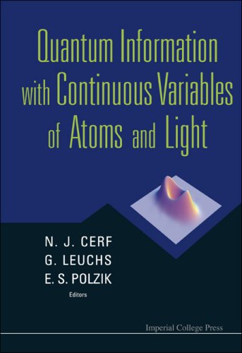 Quantum Information With Continuous Variables Of Atoms And Light Nicolas J Cerf