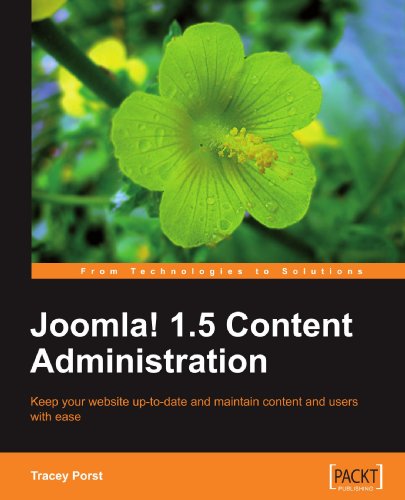 Joomla 15 Content Administration Tracey Porst