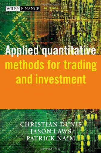 Applied Quantitative Methods For Trading And Investment Christian L Dunis