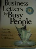 Business Letters For Busy People 4th Ed National Press Publications