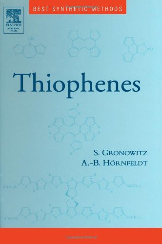 Thiophenes 1st Edition Salo Gronowitz Annabritta Hrnfeldt