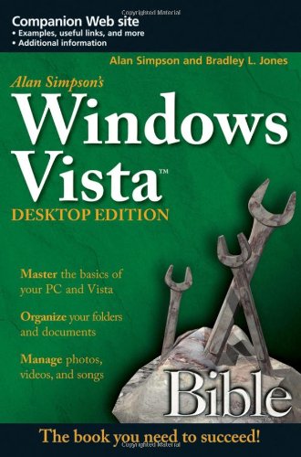 Alan Simpsons Windows Vista Bible Desktop Edition Desk Alan Simpson