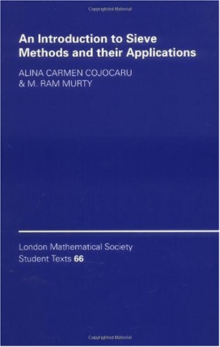 An Introduction To Sieve Methods And Their Applications Alina Carmen Cojocaru