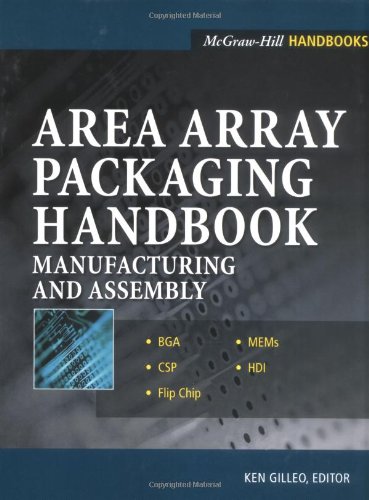 Area Array Packaging Handbook Manufacturing And Assembly 1st Edition Ken Gilleo