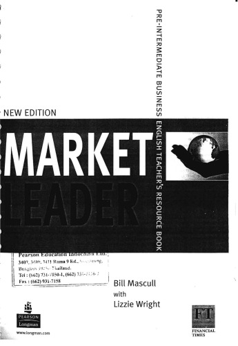 Market Leader Preintermediate Teachers Book 2nd Edition