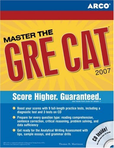 Master The Gre 2007e Wcdrom 7 Papcdr Arco