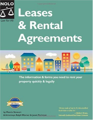 Leases Rental Agreements 6th Edition 6th Edition Marcia Stewart