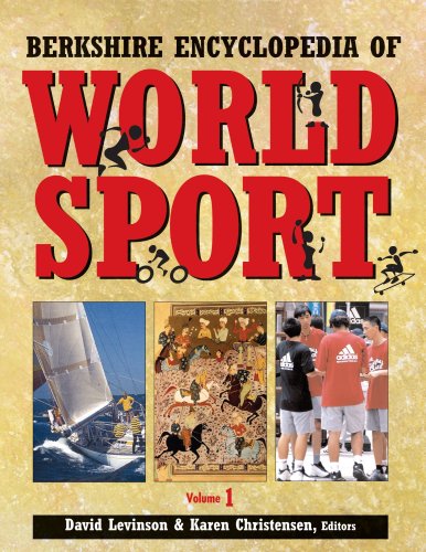 Berkshire Encyclopedia Of World Sport David Levinson David Levinson Karen Christensen