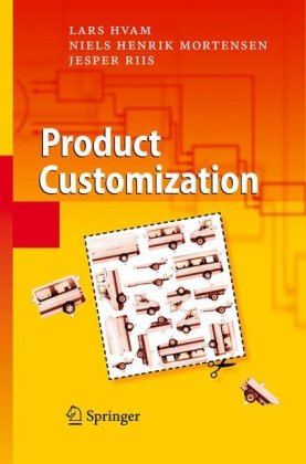 Product Customization 1st Edition Lars Hvam Niels Henrik Mortensen