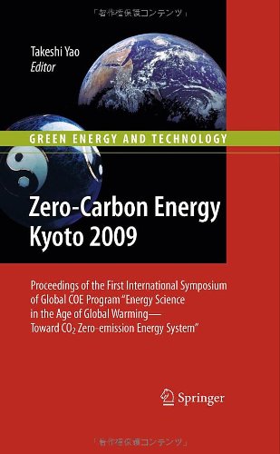 Zerocarbon Energy Kyoto 2009 1st Edition Richard J Cogdell