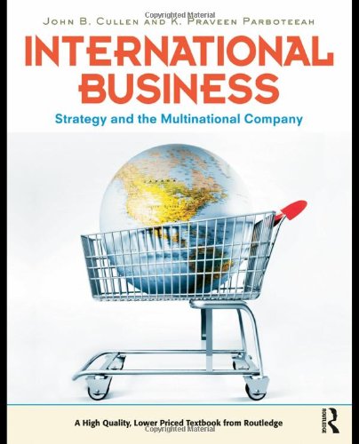 International Business Strategy And The Multinational Company 1st Edition John B Cullen