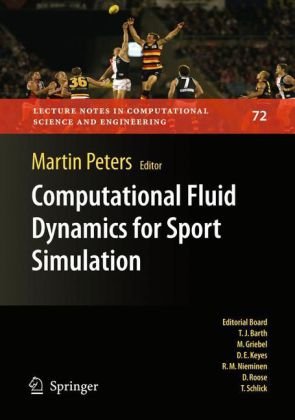 Computational Fluid Dynamics For Sport Simulation 1st Edition Davide Detomi
