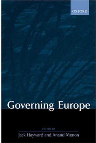 Governing Europe Jack Hayward Anand Menon