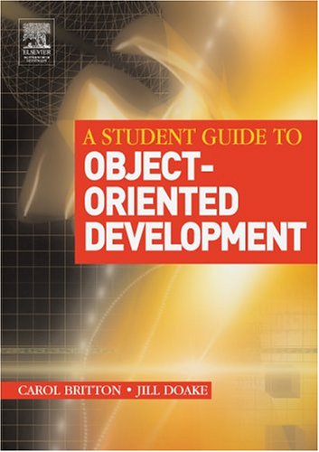 A Student Guide To Objectoriented Development Carol Britton