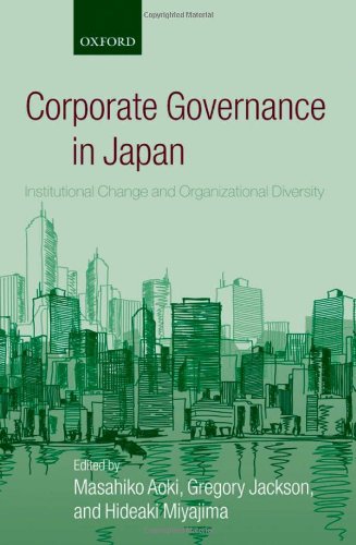 Corporate Governance In Japan Institutional Change And Organizational Diversity Masahiko Aoki