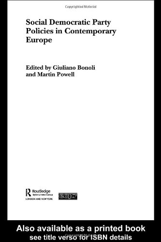 Social Democratic Party Policies In Contemporary Europe Giuliano Bonoli