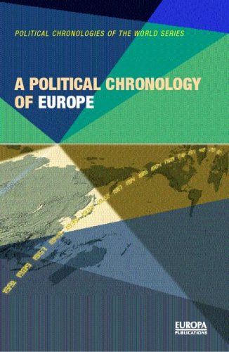 A Political Chronology Of Europe 1st Ed 1st Ed