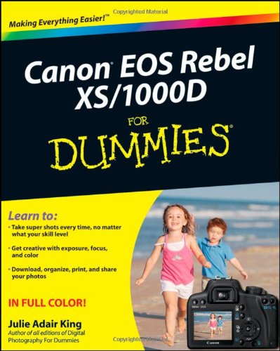 Canon Eos Rebel Xs1000d For Dummies Julie Adair King