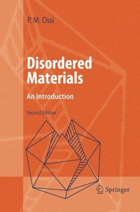 Disordered Materials An Introduction 2nd Paolo M Ossi