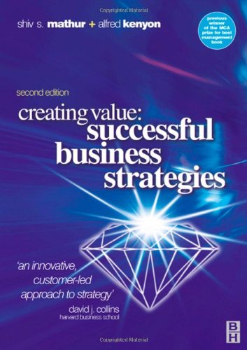 Creating Value Successful Business Strategies 2nd Edition Shiv S Mathur