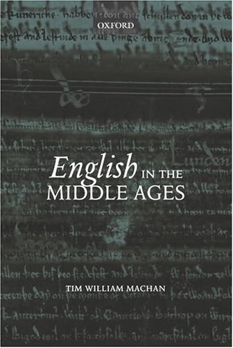 English In The Middle Ages Tim William Machan