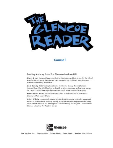 Glencoe Literature The Glencoe Reader Course 1 Grade 6 Se 1st Edition Mcgrawhill