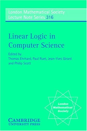Linear Logic In Computer Science Thomas Ehrhard Jeanyves Girard