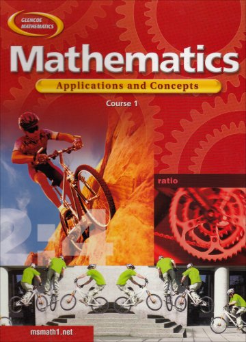 Mathematics Applications And Concepts Course 1 Student Edition 1st Edition Rhonda Bailey