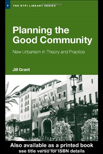 Planning The Good Community New Edition Jill Grant
