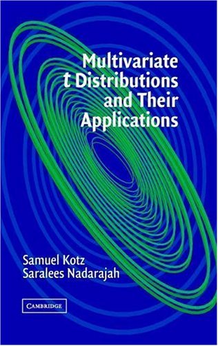 Multivariate Tdistributions And Their Applications Samuel Kotz