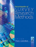 Encyclopedia Of Survey Research Methods 2 Volume Set 1st Edition Dr Paul J Lavrakas