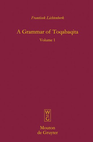 A Grammar Of Toqabaqita Bilingual Frantisek Lichtenberk