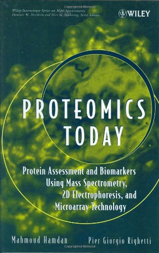 Proteomics Today Protein Assessment And Biomarkers Using Mass Spectrometry 2d Electrophoresisand Microarray Technology 1st Edition Mahmoud H Hamdan