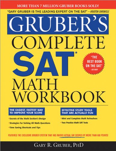 Grubers Complete Sat Math Workbook Workbook Gary Gruber