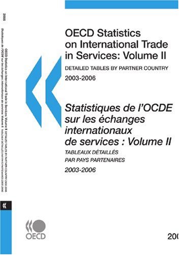 Oecd Statistics On International Trade In Services 2008 Detailed Tables By Partner Country Oecd Organisation For Economic Cooperation And Development